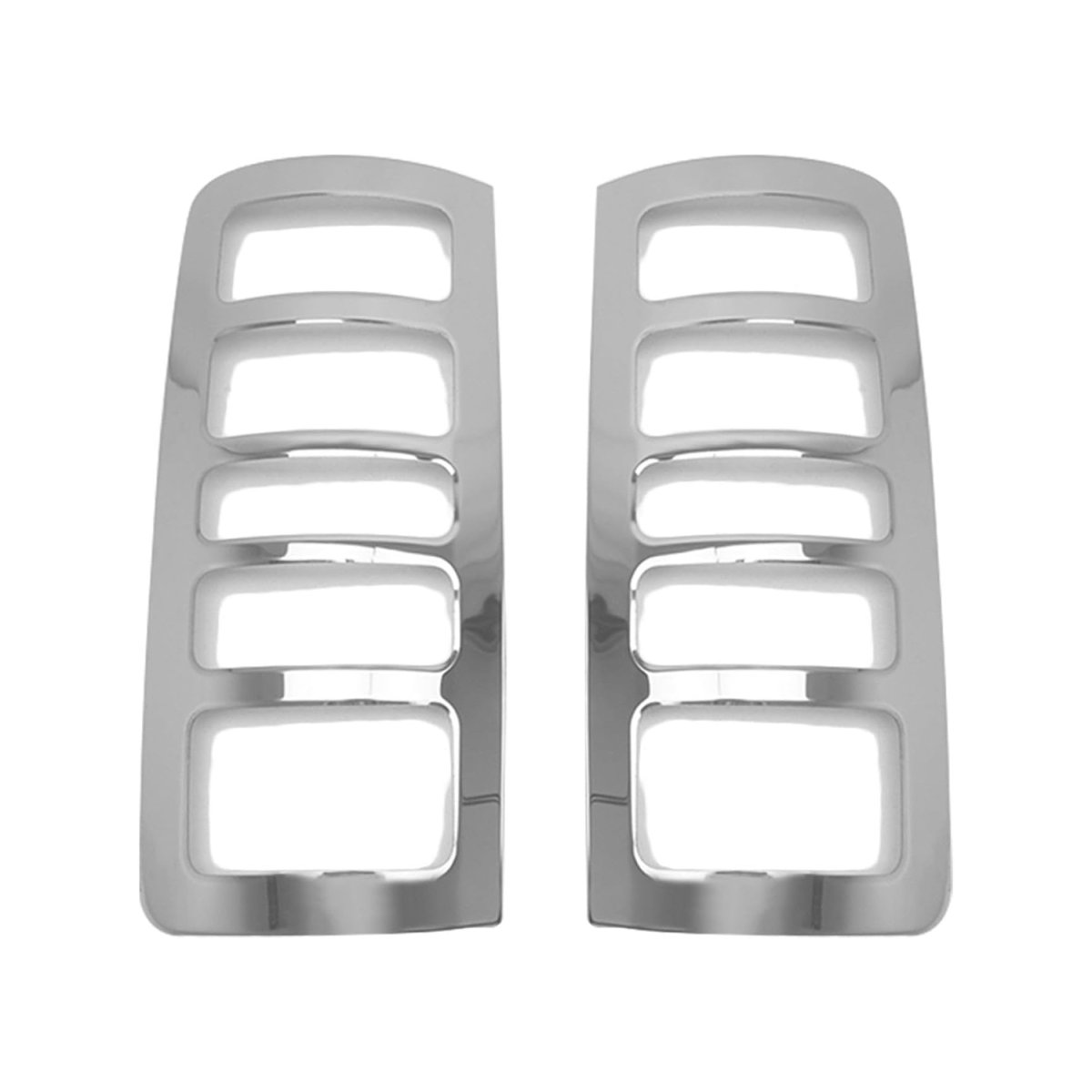 Ford Transit Connect Stop Light Cover - Omac - Gloss Silver - '10-'13 Ford Transit Connect Stop Light Cover - Omac - Gloss Silver - '10-'13